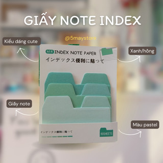 Giấy note phân trang sổ tay kế hoạch planner