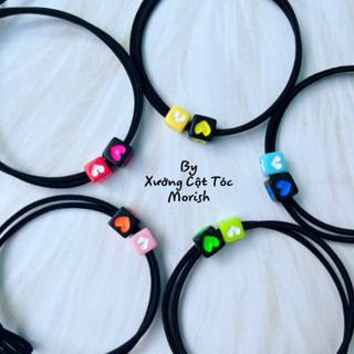 Dây Buộc Tóc Giá Rẻ nhiều mẫu Bán sỉ 100 chiếc Xưởng cột tóc Morish