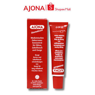 Kem đánh răng AJONA Đức 25ml loại bỏ cao răng và chống viêm lợi