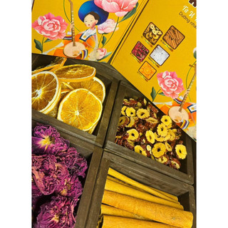 TRÀ CAM QUẾ HOA HỒNG