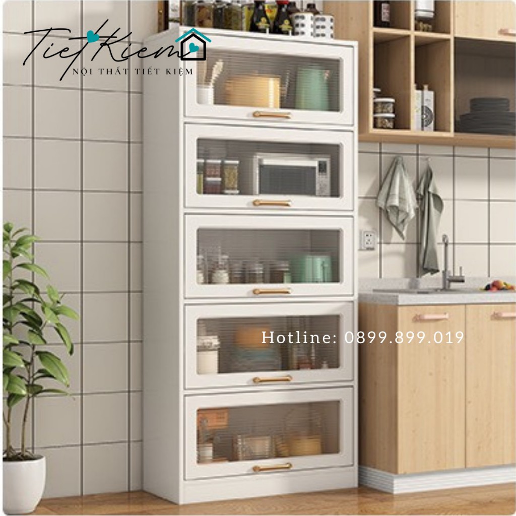 Kệ bếp thông minh Nội Thất Tiết Kiệm sức chứa nhiều dùng làm tủ nhà bếp đã lắp sẵn KB9999899