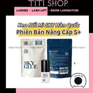 Keo nối mi Sky S+ Hàn quốc_Keo Nối Mi Chính Hãng khô 1_2s