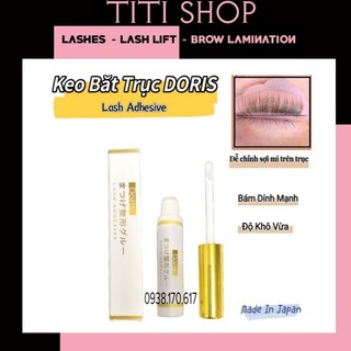 Keo giữ trục uốn mi Doris_Keo bắt trục uốn mi Nhật