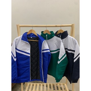 Áo Khoác Gió Đồng Phục Học Sinh Áo Học Sinh Mùa Đông Pha Chéo Cánh Dơi 3 Lớp 3 Màu Sắc Chuẩn Mẫu Nhà Trường