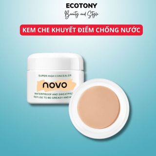 Kem nền che khuyết điểm toàn diện chống thấm nước che phủ toàn diện trang điểm chuyên nghiệp novo