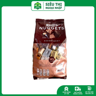 Kẹo socola hershey’s nuggets 145 viên 1,47 kg đủ 4 vị