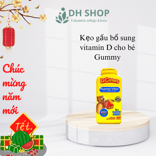 Kẹo Dẻo Lil Critter Gummy Vites Complete Multivitamin 300 viên - DH Shop