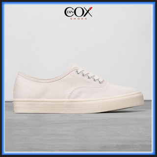 Giày sneaker nam vải canvas dincox e06 off white đơn giản tinh tế
