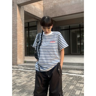 Áo Thun Young Green Basic Striped ST03