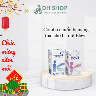 Elevit bầu Úc - Vitamin Tổng Hợp cho bà Bầu 100 viên mẫu mới date mới, giúp mẹ bầu khỏe, con khỏe 100 viên - DH Shop