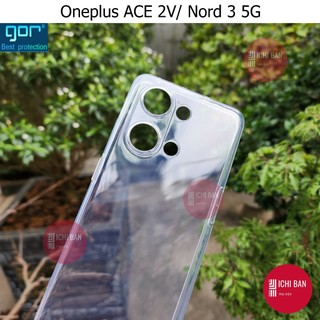 Ốp Lưng Trong Suốt Oneplus ACE 2V/ ACE 3V, Oneplus ACE 2/ ACE2 Pro/ Nord 3/ Nord 4 5G Dẻo Có Gờ Bảo Vệ Camera - Hãng Gor