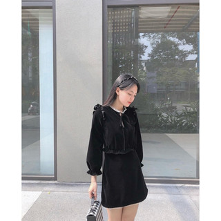 Đầm tay dài tiểu thư