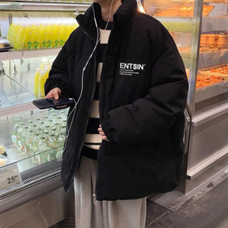Áo khoác phao nam nữ cao cấp "ENTSIN", Hàng trần bông 3 Lớp dày dặn không xô bông