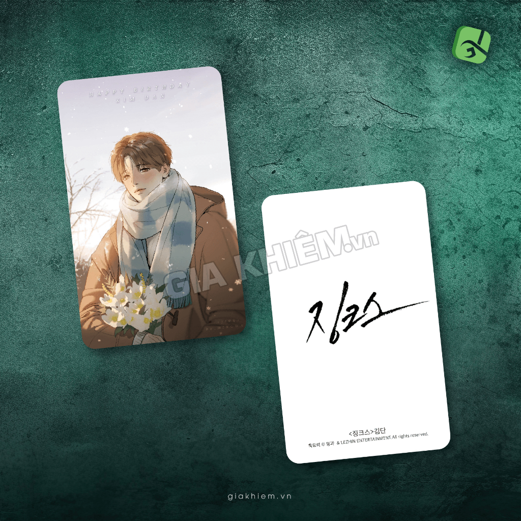 Card bo góc giấy truyện NGƯỜI TÌNH CỦA JINX (Part 5)