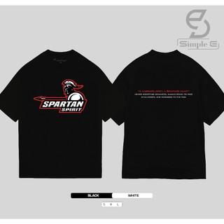 Áo Thun Unisex Local Brand SIMPLE "E" Form Oversize Cotton 100% 250GSM SPARTAN.