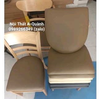 Nệm ghế gỗ cabin mango phụ kiện ghế 👉kích thước 42×40 mặt nệm simili dày 6cm ngồi êm ái thoải mái.Ship Hoả tốc HCM 🚀