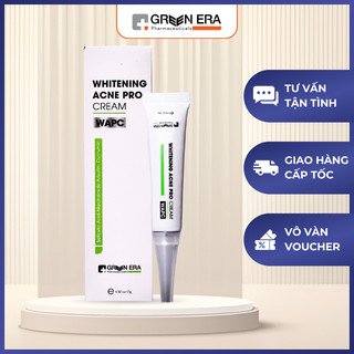 Kem Giảm Mụn, Sáng Da, Giảm Thâm Greenera WAPC  WHITENING ANCE PRO CREAM (15g)  abc