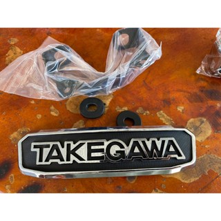 Logo TAKEGAWA gắn phuột trước xe honda 67-Cd-CL-Win..