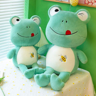 Gấu bông chú ếch xanh quá đáng yêu - thú nhồi bông chú ếch sezi 35-50cm Giáo dục