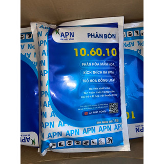 Phân bón hiệu 10 60 10 gói 1kg của apn