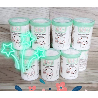 Hộp 200 cây tăm bông sơ sinh Aiko / Kichi - vệ sinh cho bé và gia đình Kichilachi