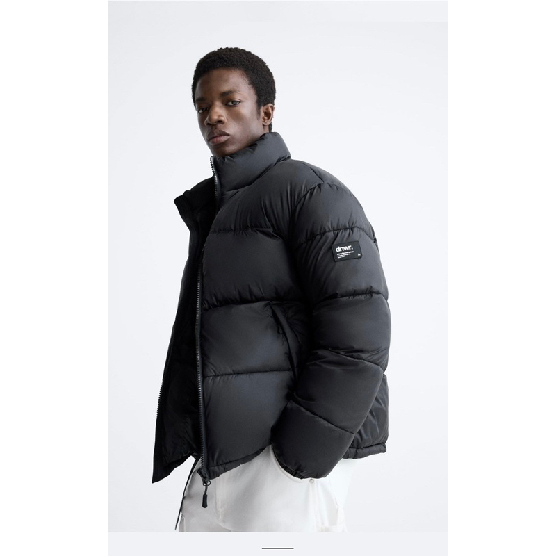 Áo Khoác phao nam ZA.RA xịn.  chất liệu Trần Bông cao cấp, nhẹ, mềm siêu ấm