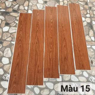 COMBO 20 miếng  sàn nhựa giả gỗ tự dán, kho sài gòn, KT dài 91cm, rộng 15cm