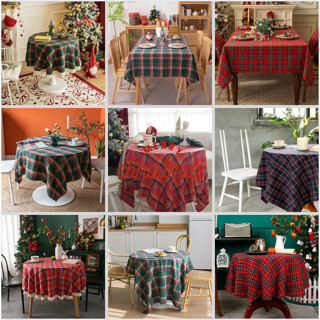    MAY VIỀN REN   KHĂN TRẢI BÀN CARO ĐỎ XANH ĐẸP chất liệu bền chắc chuyên trang trí dịp lễ tết siêu hot 