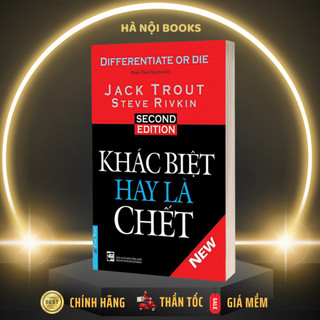 Sách - Khác Biệt Hay Là Chết - First News