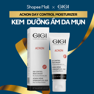 Kem dưỡng ban ngày dành cho da dầu mụn GIGI LABORATORIES ACNON DAY CONTROL MOISTURIZER 50ml 1