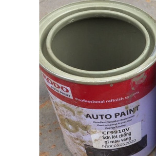Cf9910 bộ sơn lót chống rỉ kodo màu vàng nhạt, lót epoxy prime 2 thành phần nhanh khô 1.25 lít sonquangphu323