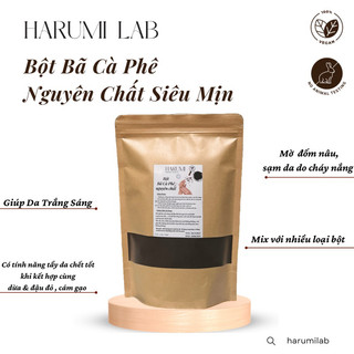 500g bột - bã cà phê siêu mịn nguyên chất loại tuyển chọn