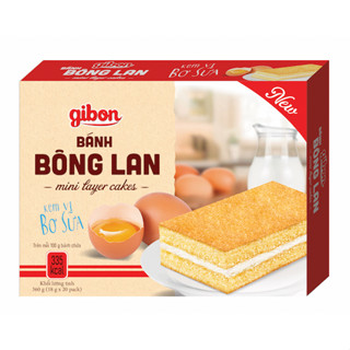 Bánh Bông Lan Layer Cake Gibon Hải Châu 360g