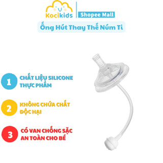 Ống hút thay thế núm ti cho bình Moyuum,Pigeon, Avent, Hegen cho bé tiện lợi và dễ dàng sử dụng