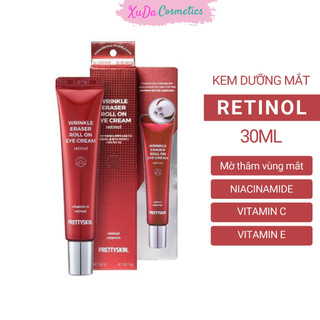  Kem dưỡng mắt kem mắt Retinol Pretty Skin giảm mờ thâm quầng mắt Prettyskin cải thiện nếp nhăn 30ml 