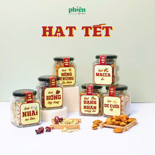 Hạt Tết - Trà Tết 2024, Hạt Macca Úc, Hạt Dẻ Cười, Hạnh Nhân, Trà Đông Trung Biếu Tết
