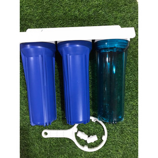 Bộ cốc 123 loại 10 ing kèm giá treo và tay vặn - máy lọc nước