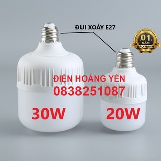 Bóng đèn led trụ 30W 20W kín nước, siêu sáng
