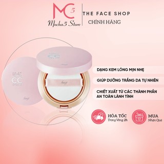 Kem nền CC cream The Face Shop Aura Color Control Cream TFS Spf30 PA++
