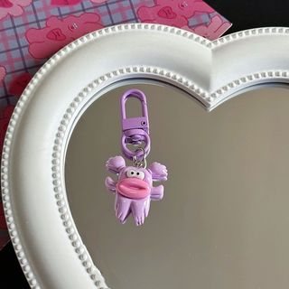 Móc khoá mặt cười cute mb01