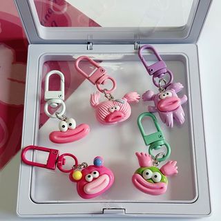 Móc khoá mặt cười cute mb01