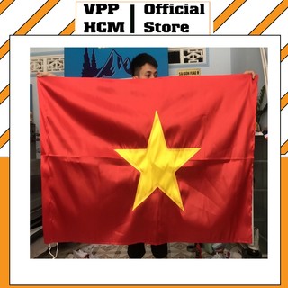 1 cái cờ tổ quốc việt nam 60cm x 80cm ac