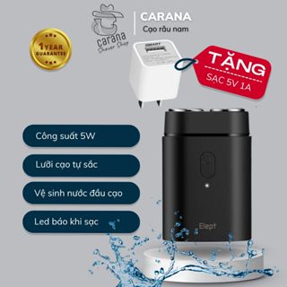  Máy cạo râu Mini MN585 nhỏ gọn đa năng du lịch 2 lưỡi dao cạo râu khô công suất lớn 5W dao cạo râu điện cạo lông 
