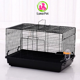 Lồng nuôi hamster LỚN Luna Pet LH09 - Lồng chuồng nuôi hamster tặng bình nước và bát ăn