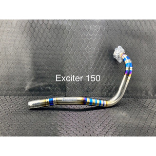 Cổ pô Titanium Exciter 150