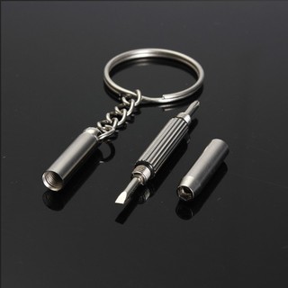 Tua vít mini 2 đầu kiêm móc chìa khóa