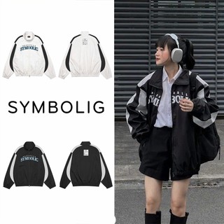 Áo Khoác dù nam nữ SYMBOLIG Đen Trắng form rộng kiểu dáng unisex