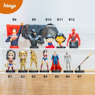 Topper rạp phim nhân vật phim DC Superman - Batman - Wonder Woman - Flash - Cyborg