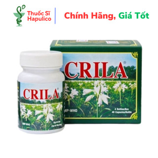 Viên uống crila - hỗ trợ u xơ lành tính và phì đại tuyến tiền liệt