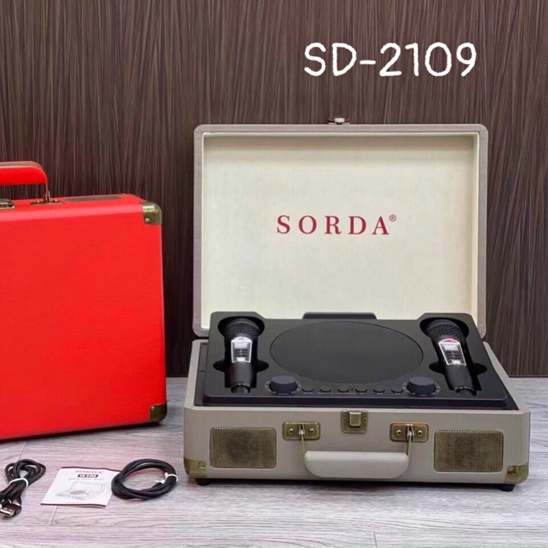 Loa Bluetooth SD-2109 dáng vali công suất 40W